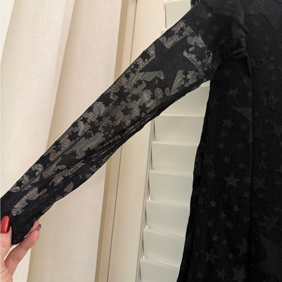 Girls Sheer Sleeve Buddy Love Dress - Picture 2 of 2